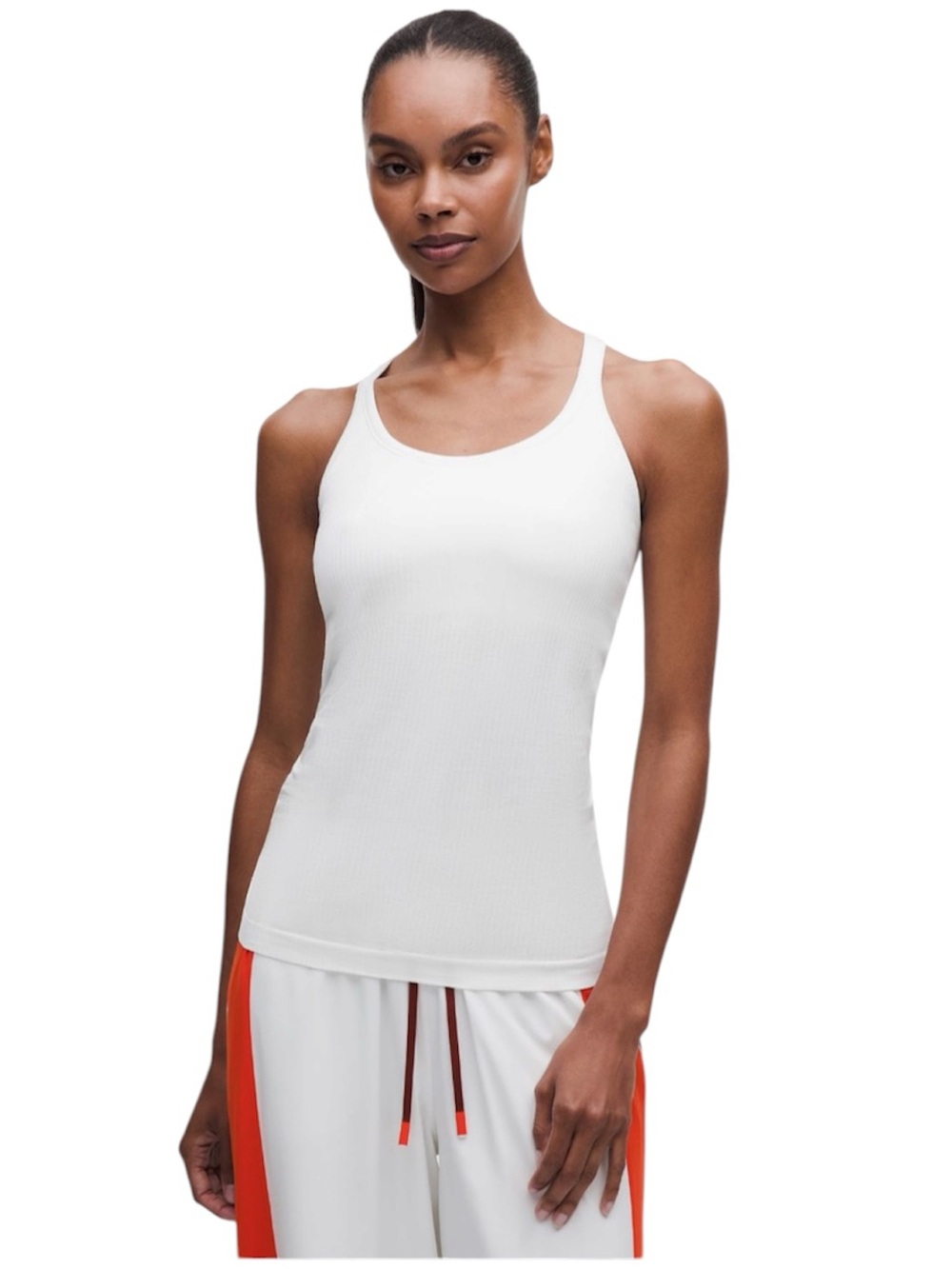 Lululemon Ebb To Street Tank In White